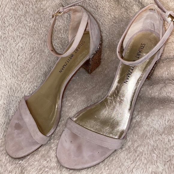 Stuart weitzman glitter heel - Picture 2 of 4